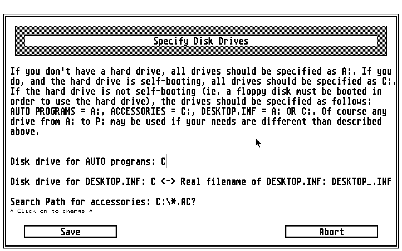Super Boot atari screenshot